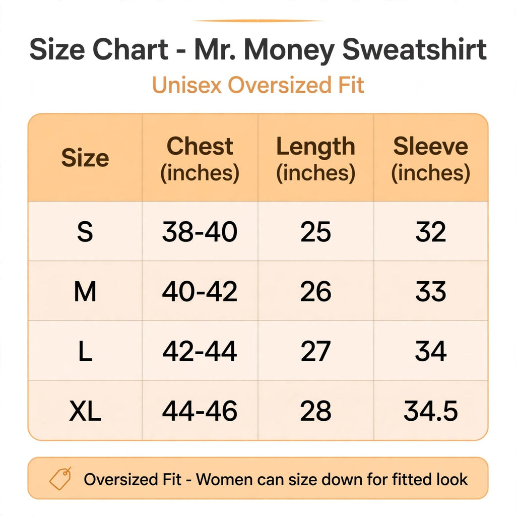 Mr. Money Embroidered Sweatshirt - Pastel Pink - 320 GSM